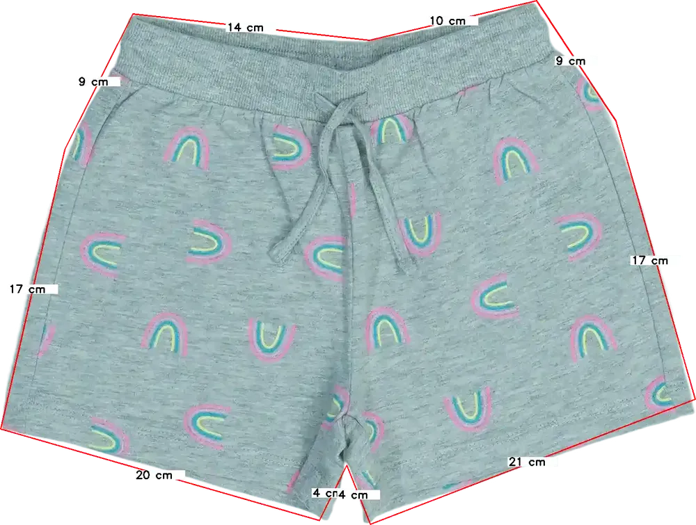 Szürke OVS Rövidnadrág EU 128 / UK 8 év / US 8 év/M