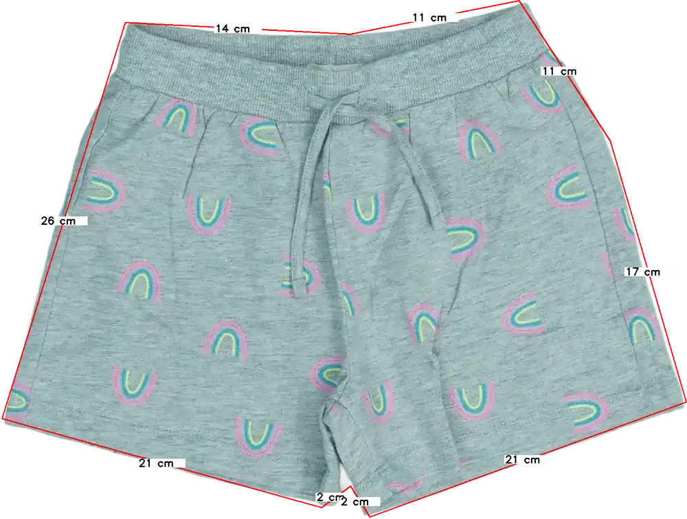 Szürke OVS Rövidnadrág EU 134 / UK 9 év / US 9 év/L