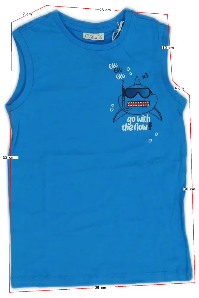 Kék OVS Fiú / Férfi atléta EU 128 / UK 8 év / US 8 év/M