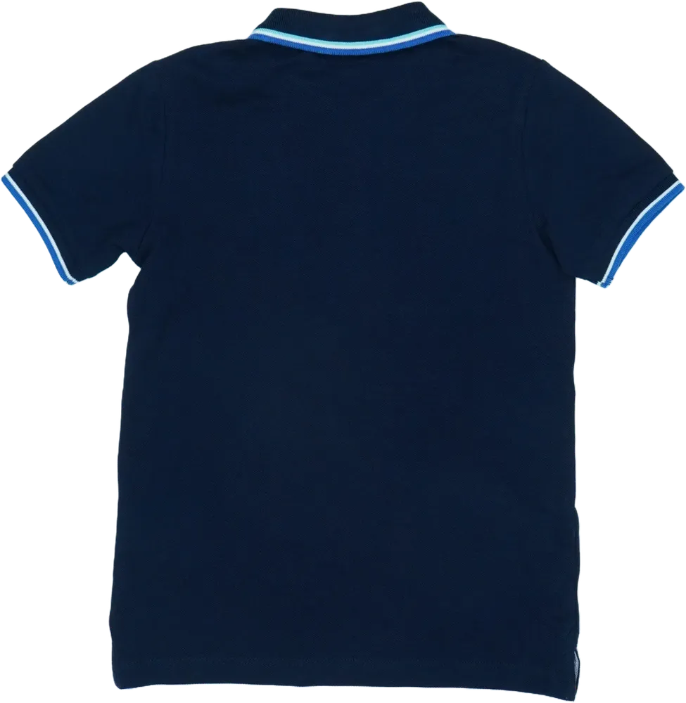 Kék OVS Galléros póló EU 122 / UK 7 év / US 7 év/M