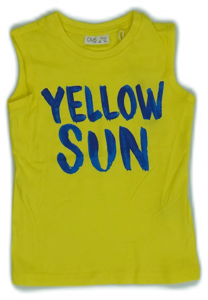 Sárga OVS Fiú / Férfi atléta EU 104 / UK 4 év / US 4T/XS