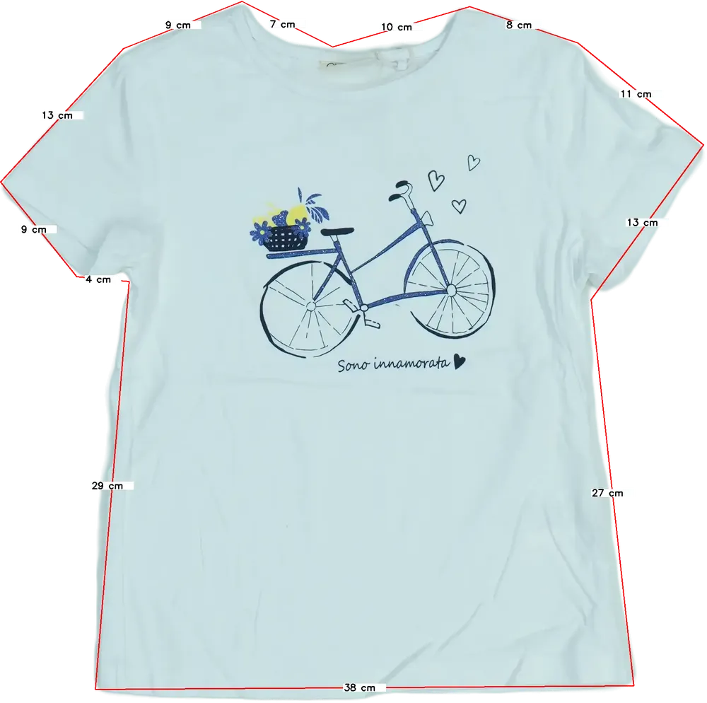 Fehér OVS Póló EU 128 / UK 8 év / US 8 év/M