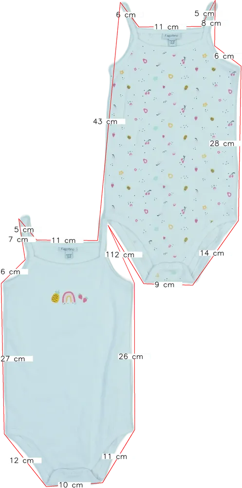 Fehér OVS - Fagottino Csomag - Body EU 92 / UK 2 év / US 2T