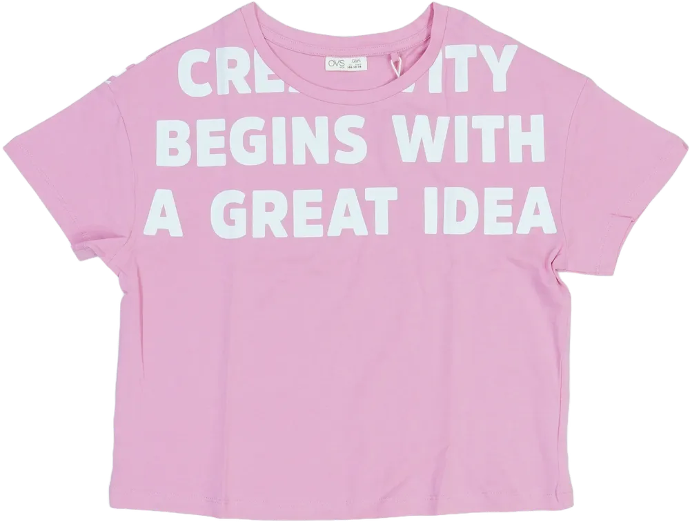 Rózsaszín OVS Póló EU 158 / UK 13 év / US 14 év/XL