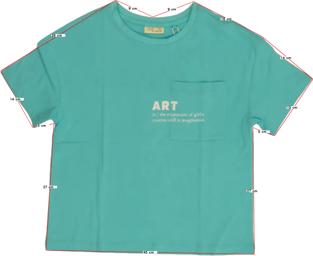 Zöld OVS Póló EU 146 / UK 11 év / US 12 év/L