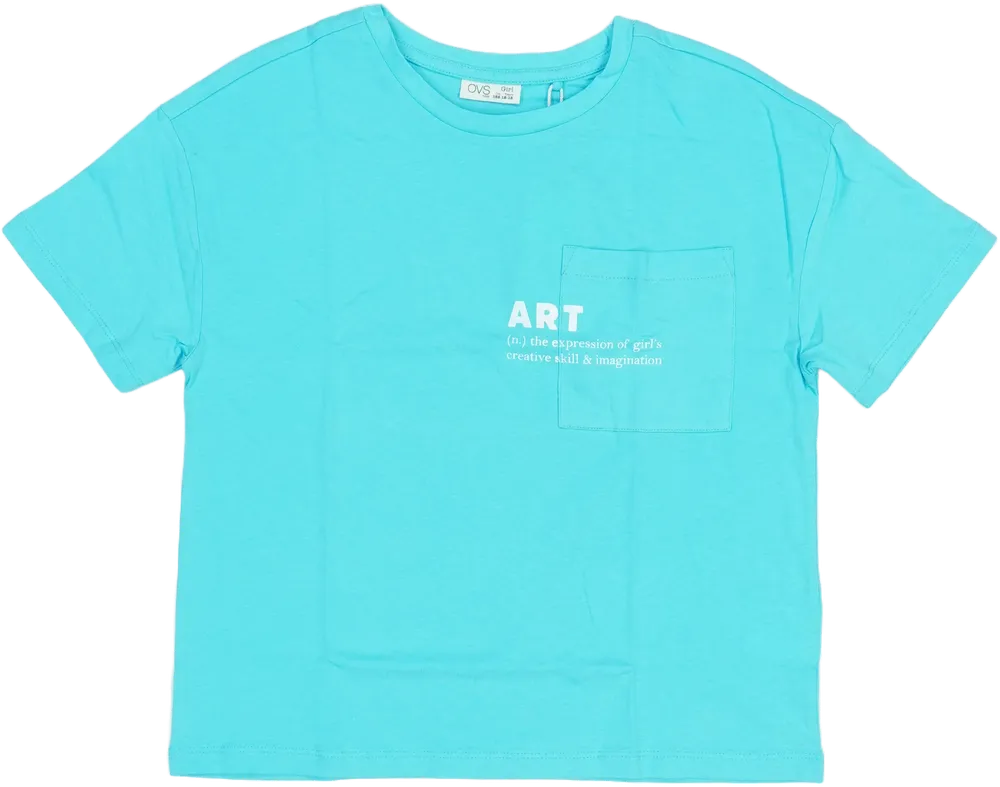 Zöld OVS Póló EU 158 / UK 13 év / US 14 év/XL