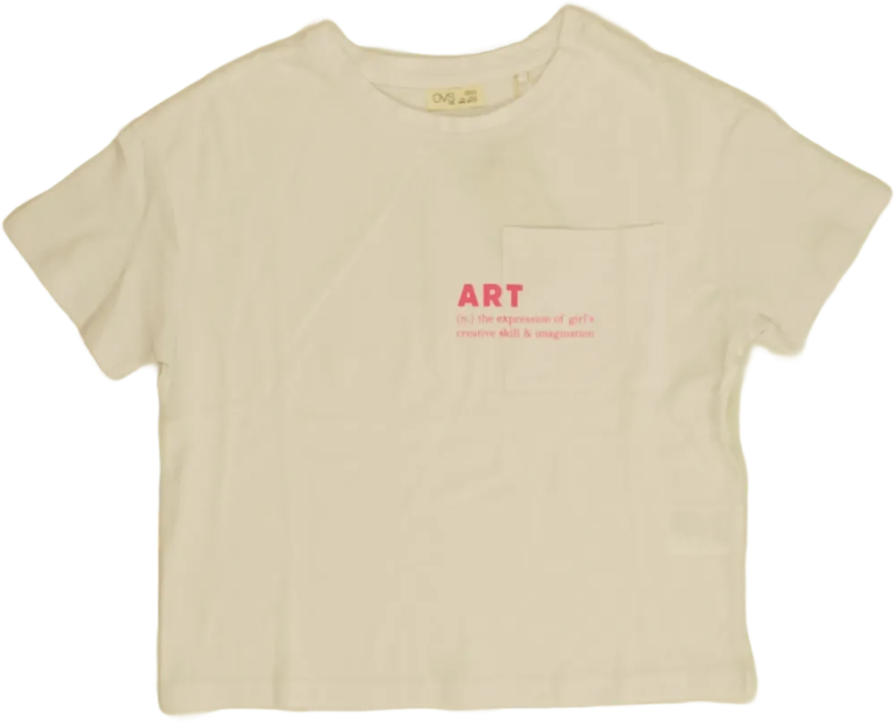 Fehér OVS Póló EU 146 / UK 11 év / US 12 év/L