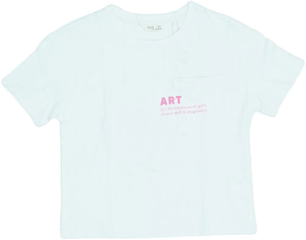 Fehér OVS Póló EU 146 / UK 11 év / US 12 év/L