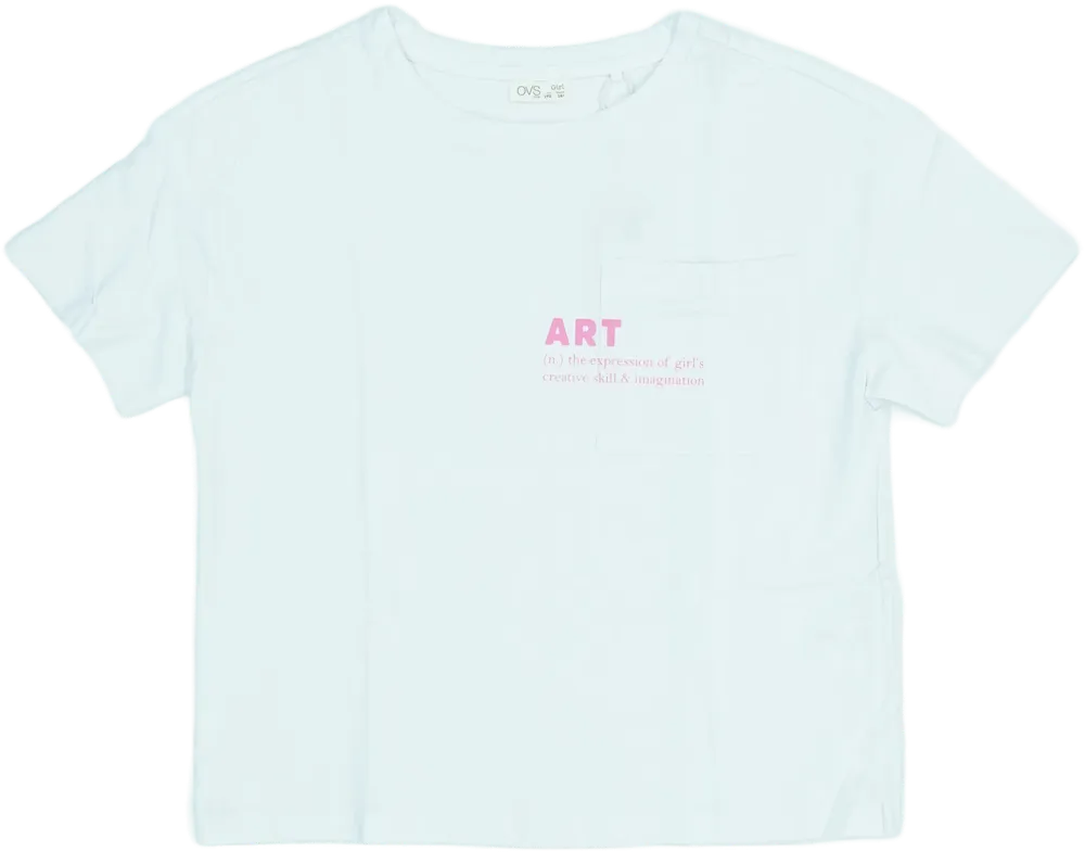 Fehér OVS Póló EU 146 / UK 11 év / US 12 év/L