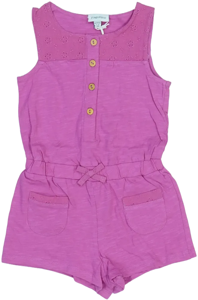Rózsaszín OVS - Fagottino Playsuit / Jumpsuit EU 80 / UK 9-12 hónap / US 12 hónap