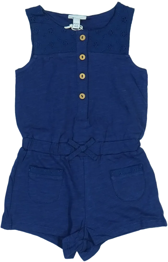 Kék OVS - Fagottino Playsuit / Jumpsuit EU 80 / UK 9-12 hónap / US 12 hónap