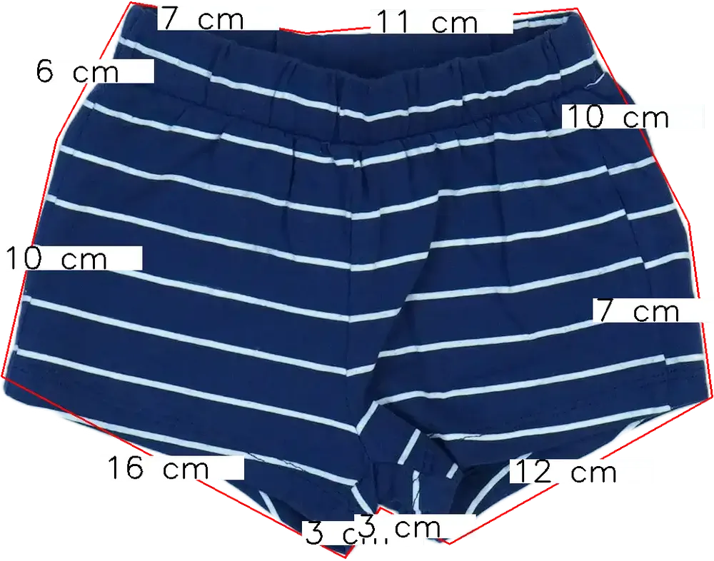 Kék OVS - Fagottino Rövidnadrág EU 80 / UK 9-12 hónap / US 12 hónap