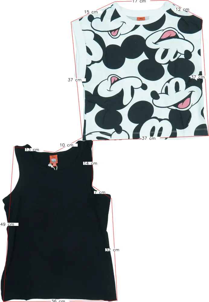 Multicoloured Disney 2-piece set - Top EU 146 / UK 11 years / US 12 years/L