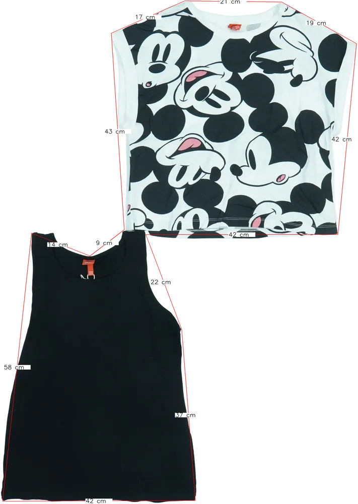 Multicoloured Disney 2-piece set - Top EU 152 / UK 12 years / US 12 years/L