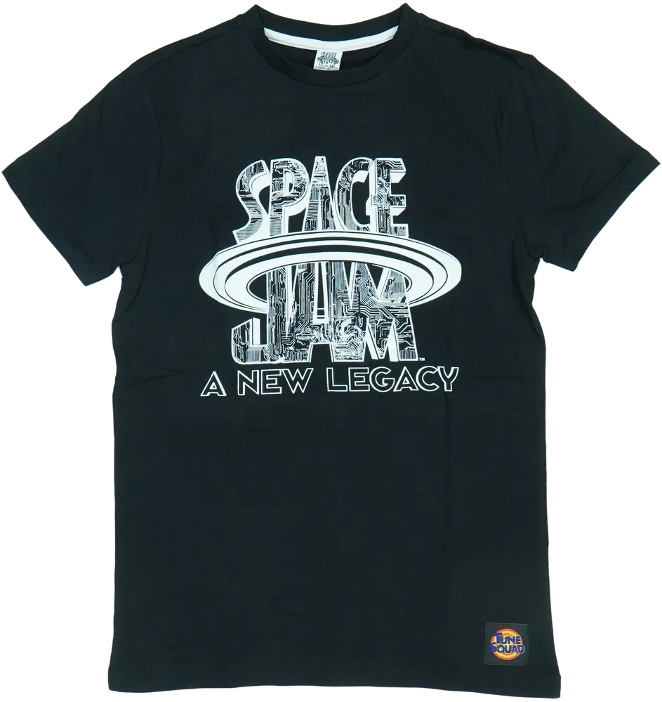 Fekete Space Jam Póló EU 158 / UK 13 év / US 14 év/XL