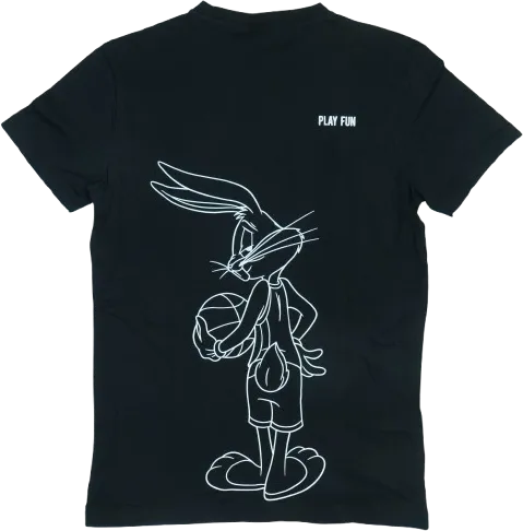 Fekete Space Jam Póló EU 164 / UK 14 év / US 14 év/XL