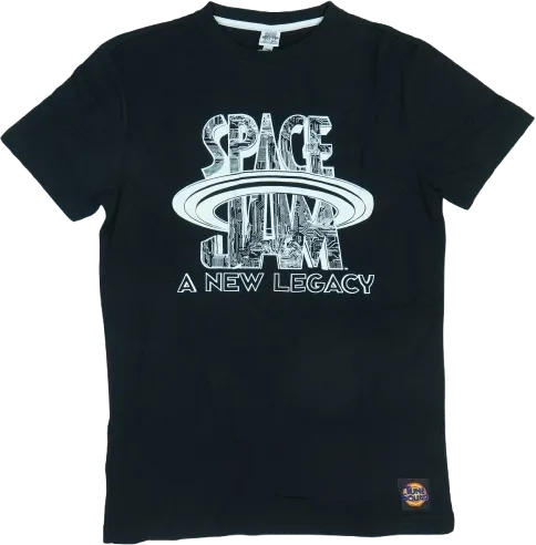 Fekete Space Jam Póló EU 164 / UK 14 év / US 14 év/XL