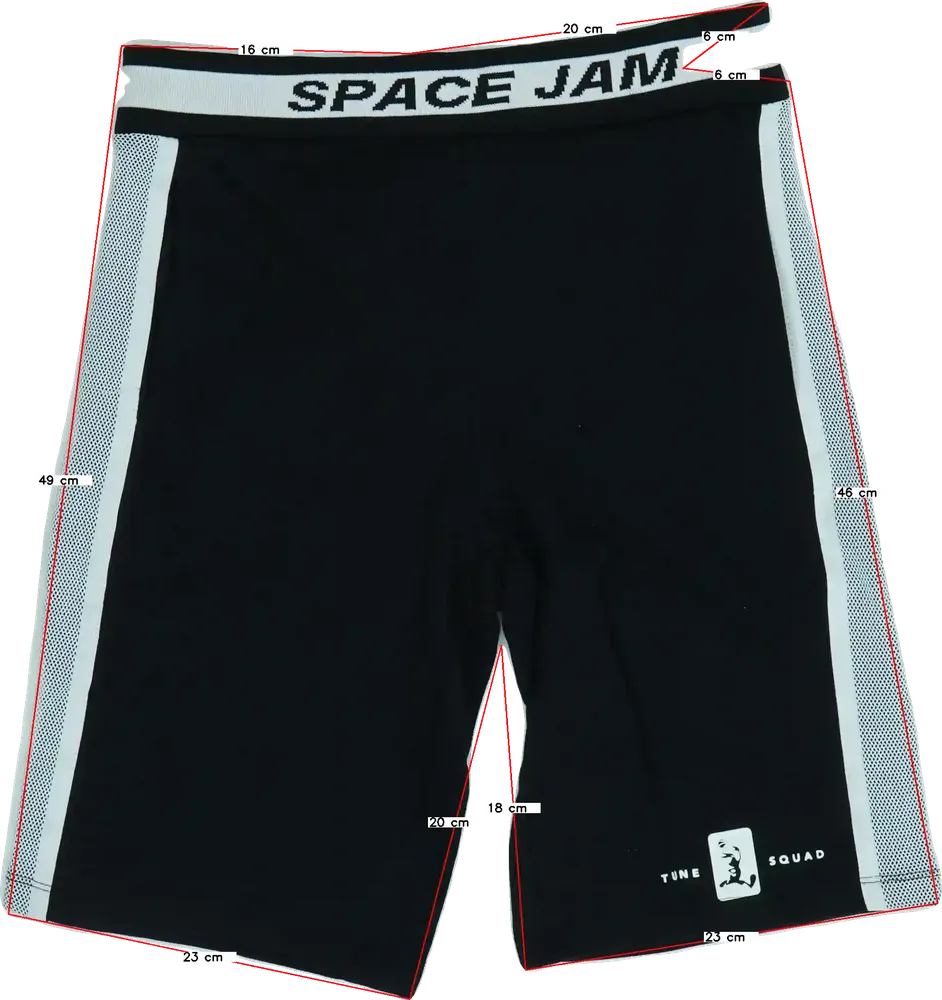 Fekete Space Jam Rövidnadrág EU 152 / UK 12 év / US 12 év/L