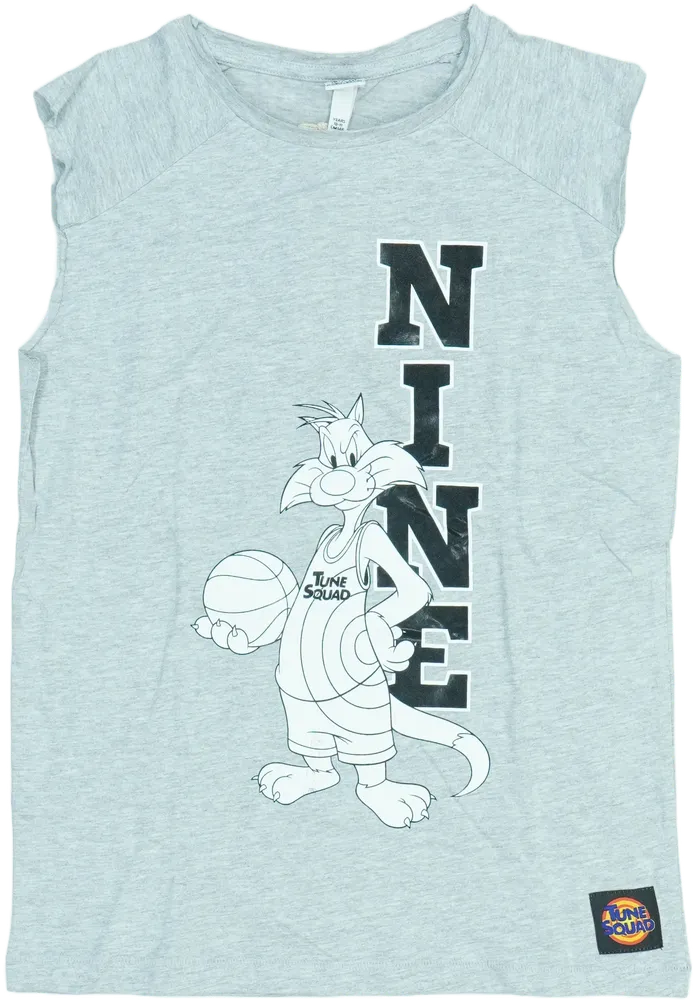 Szürke Space Jam Póló EU 146 / UK 11 év / US 12 év/L