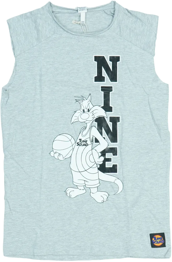 Szürke Space Jam Póló EU 170 / UK 15 év / US XL