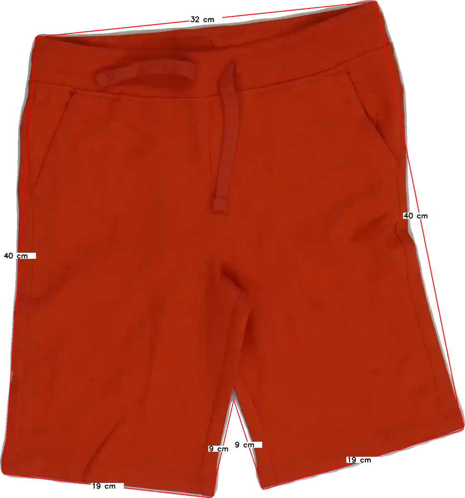 Piros OVS Rövidnadrág EU 116 / UK 6 év / US 6 év/S