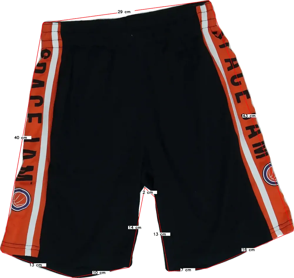 Fekete Space Jam Rövidnadrág EU 134 / UK 9 év / US 9 év/L