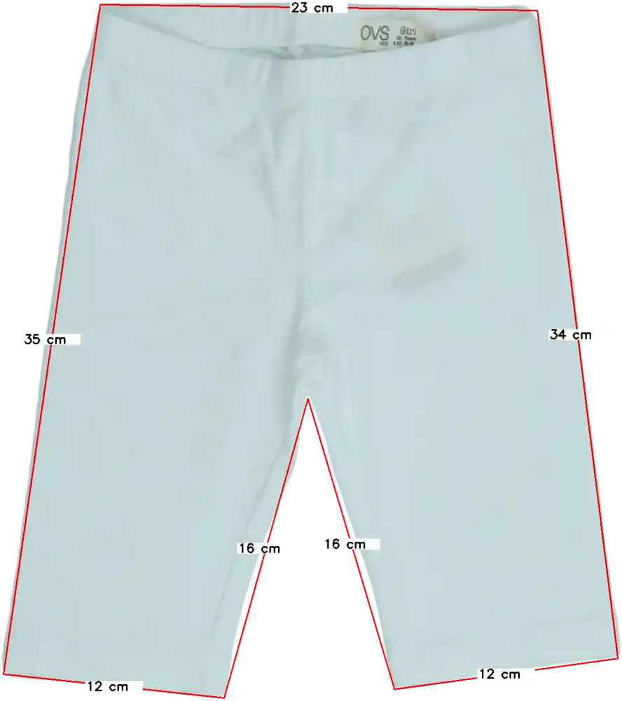 Fehér OVS Rövidnadrág EU 104 / UK 4 év / US 4T/XS