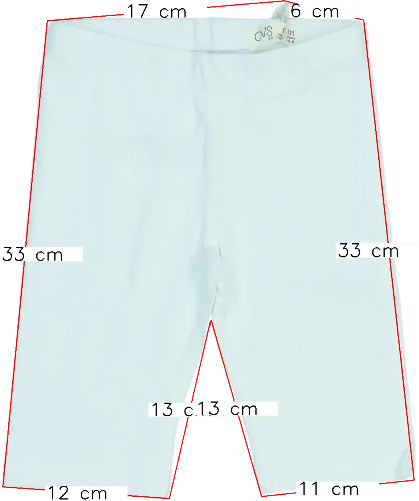 Fehér OVS Rövidnadrág EU 110 / UK 5 év / US 5 év/XS
