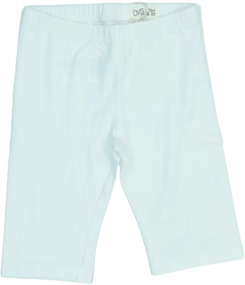 Fehér OVS Rövidnadrág EU 122 / UK 7 év / US 7 év/M