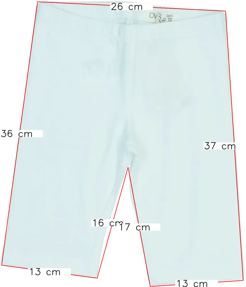 Fehér OVS Rövidnadrág EU 128 / UK 8 év / US 8 év/M