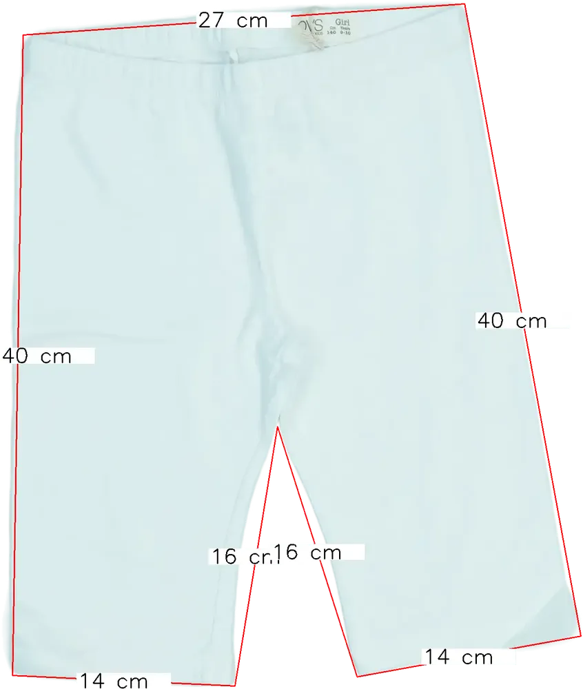 Fehér OVS Rövidnadrág EU 140 / UK 10 év / US 10 év/L