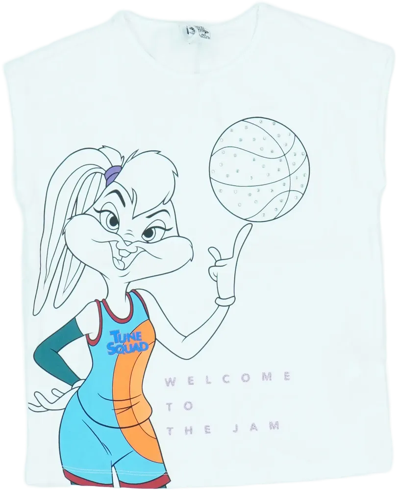 Fehér Space Jam Póló EU 140 / UK 10 év / US 10 év/L