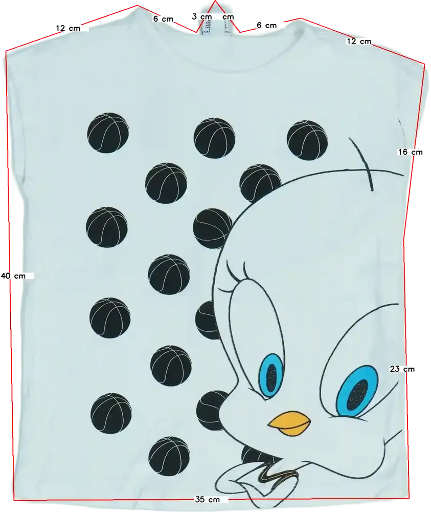 Fehér OVS Póló EU 122 / UK 7 év / US 7 év/M