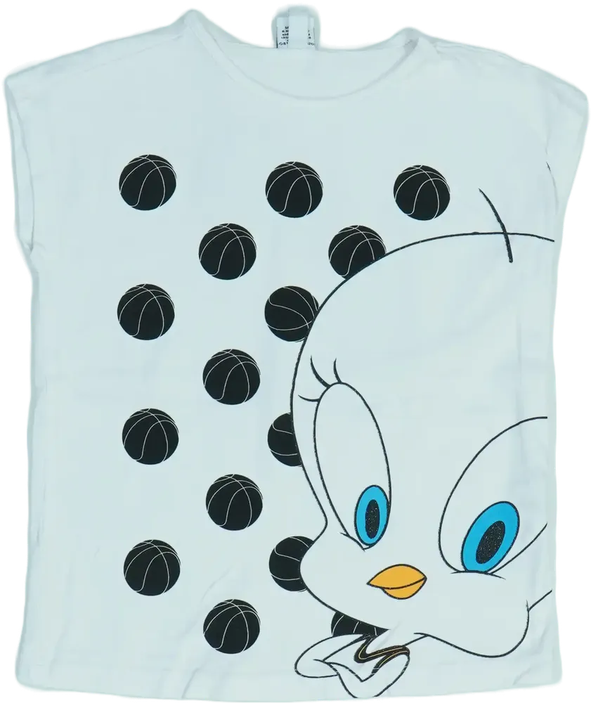 Fehér OVS Póló EU 122 / UK 7 év / US 7 év/M