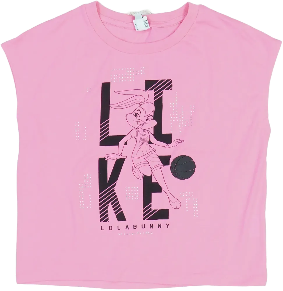 Rózsaszín Space Jam Póló EU 152 / UK 12 év / US 12 év/L