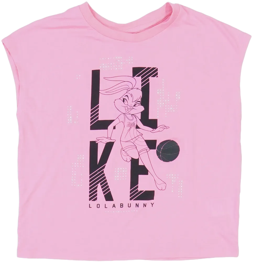 Rózsaszín Space Jam Póló EU 164 / UK 14 év / US 14 év/XL