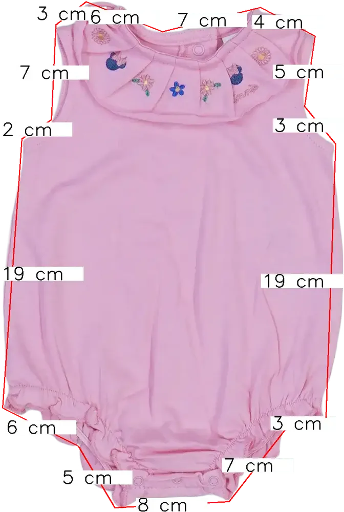 Rózsaszín Disney Napozó EU 56 / UK Újszülött / US Újszülött