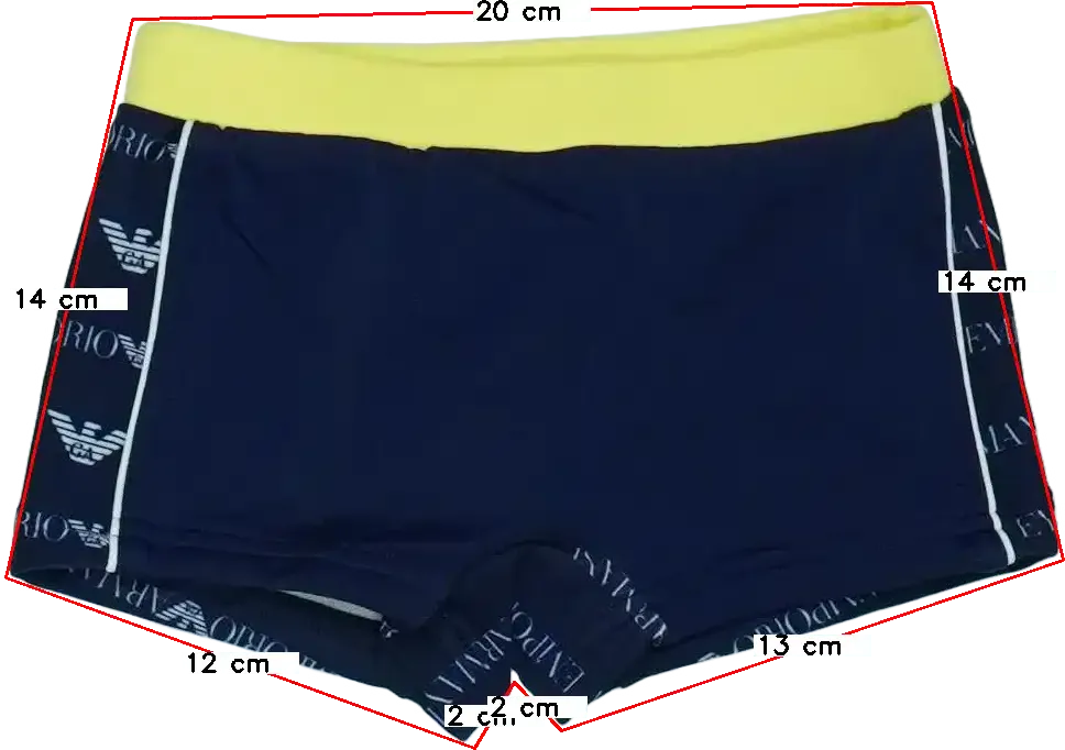 Kék Emporio Armani Fürdőnadrág EU 74 / UK 6-9 hónap / US 6-9 hónap