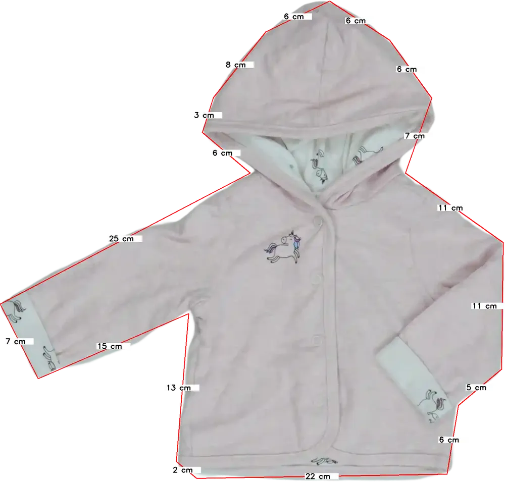 Rózsaszín DopoDopo Baby kocsikabát EU 56 / UK Újszülött / US Újszülött