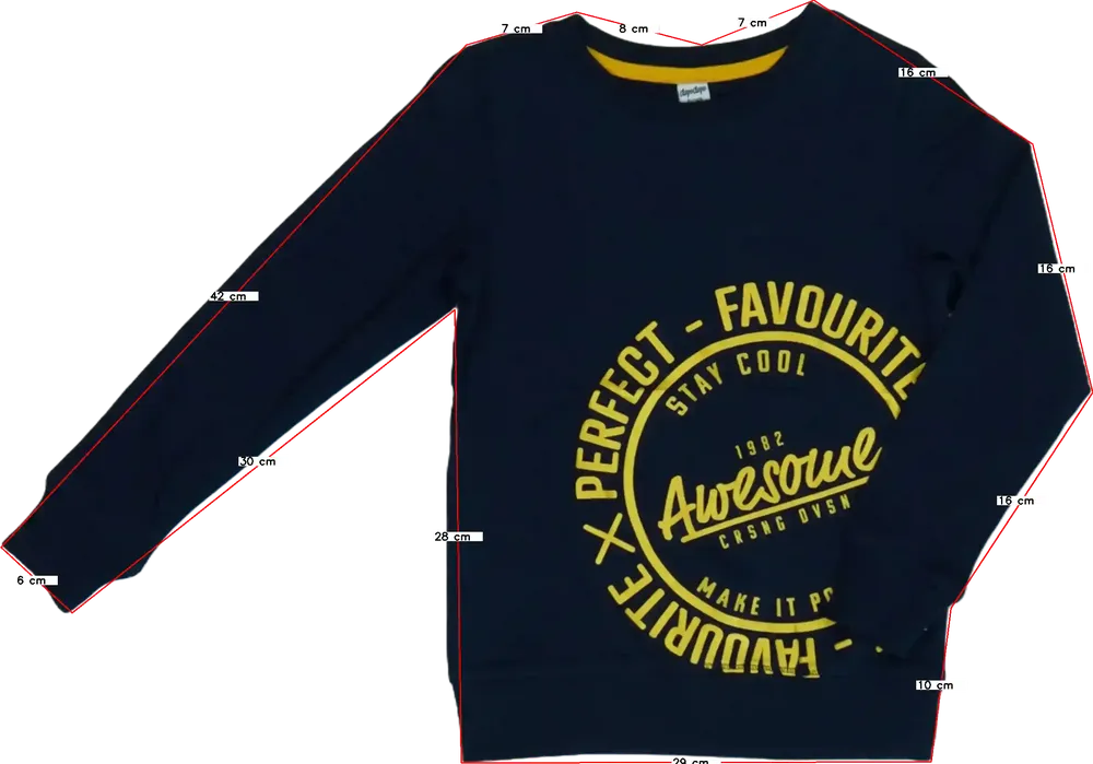 Kék DopoDopo Pulóver EU 98 / UK 3 év / US 3T