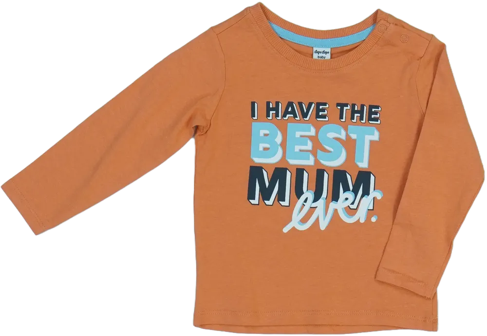 Sárga (narancs) DopoDopo Hosszú ujjú felső EU 92 / UK 2 év / US 2T