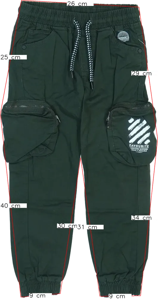 Zöld DopoDopo Hosszúnadrág EU 110 / UK 5 év / US 5 év/XS