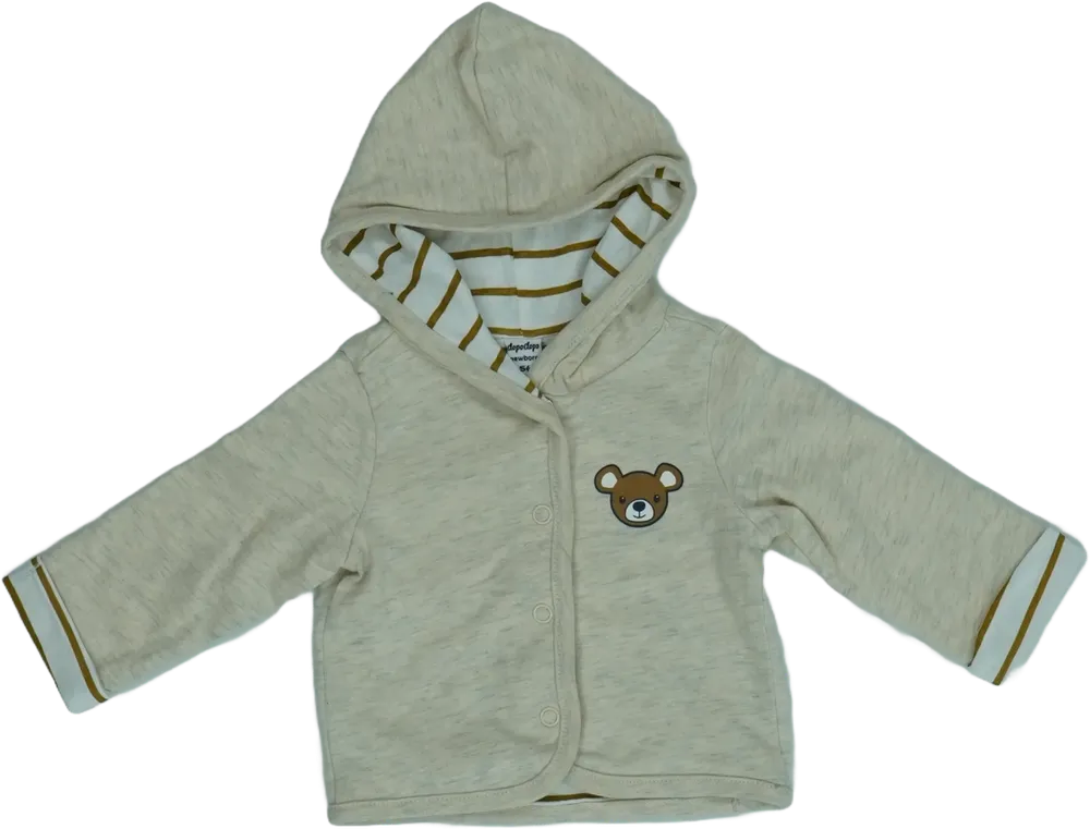 Barna DopoDopo Kapucnis pulóver EU 56 / UK Újszülött / US Újszülött