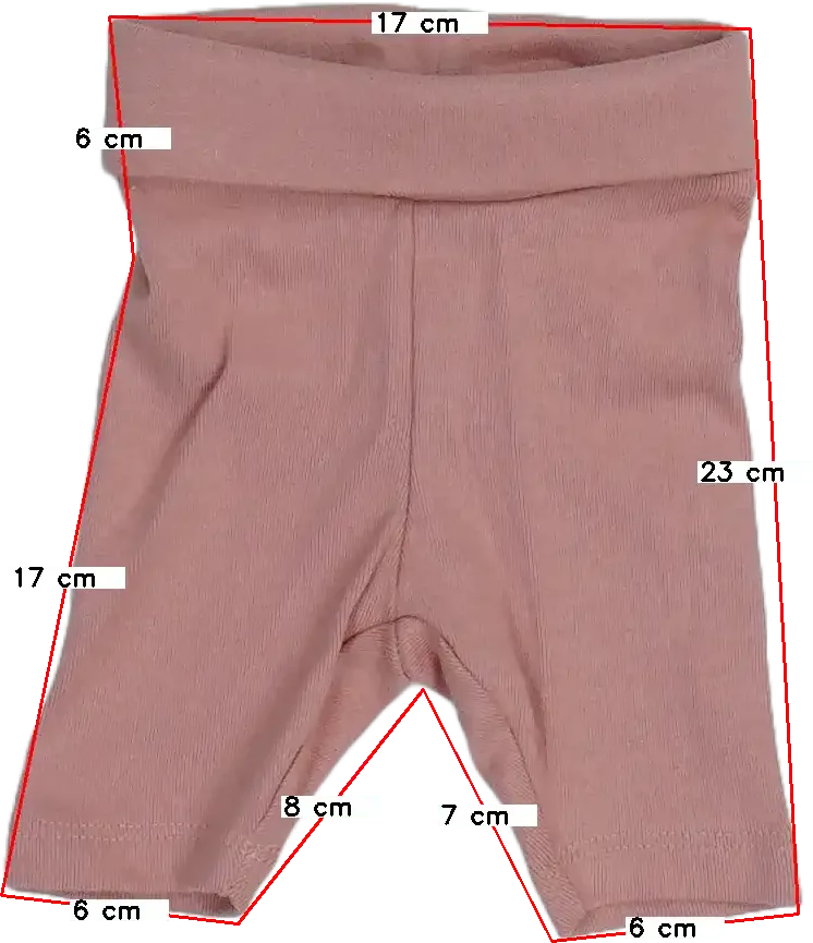 Rózsaszín DopoDopo Baby nadrág EU 56 / UK Újszülött / US Újszülött