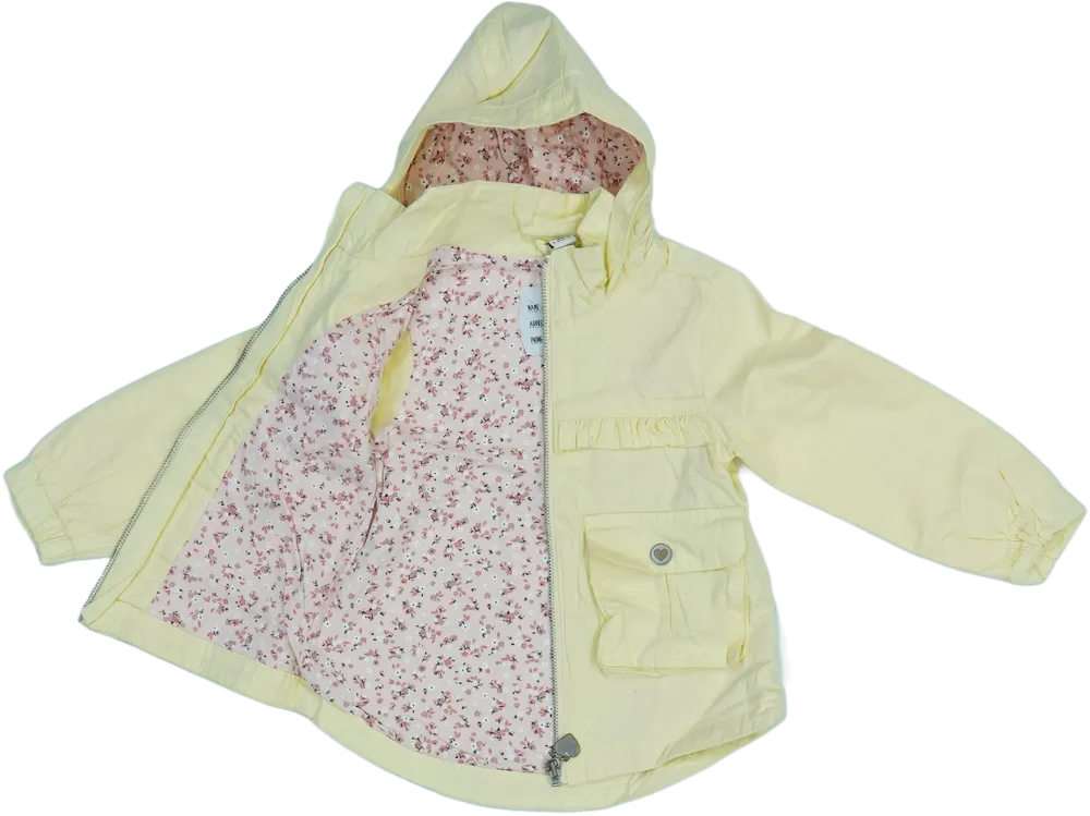 Sárga DopoDopo Átmeneti kabát EU 98 / UK 3 év / US 3T