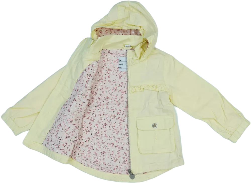 Sárga DopoDopo Átmeneti kabát EU 110 / UK 5 év / US 5 év/XS