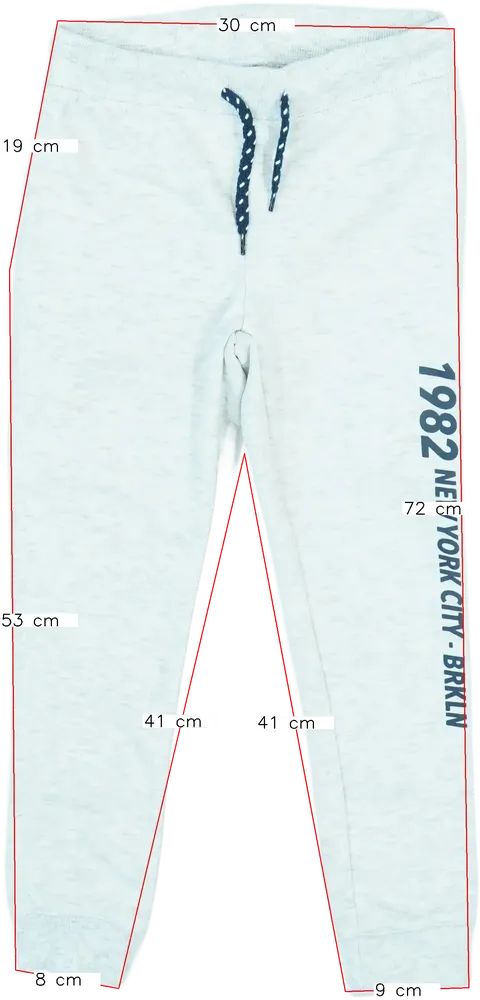 Szürke DopoDopo Melegítőnadrág EU 122 / UK 7 év / US 7 év/M