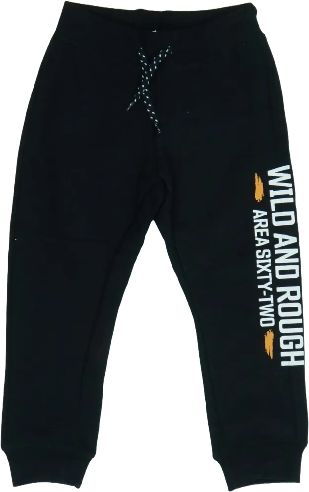 Fekete DopoDopo Melegítőnadrág EU 104 / UK 4 év / US 4T/XS