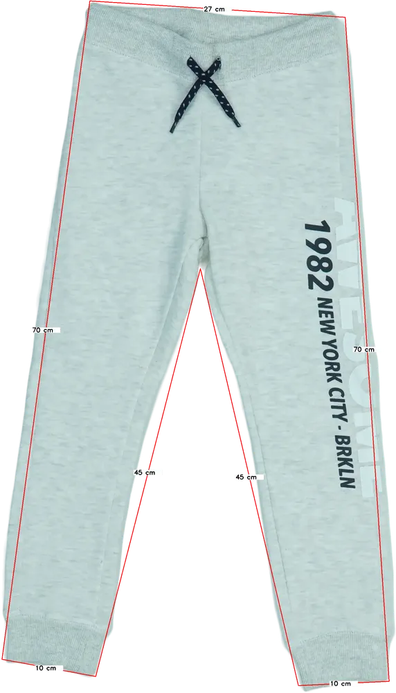 Szürke DopoDopo Melegítőnadrág EU 116 / UK 6 év / US 6 év/S