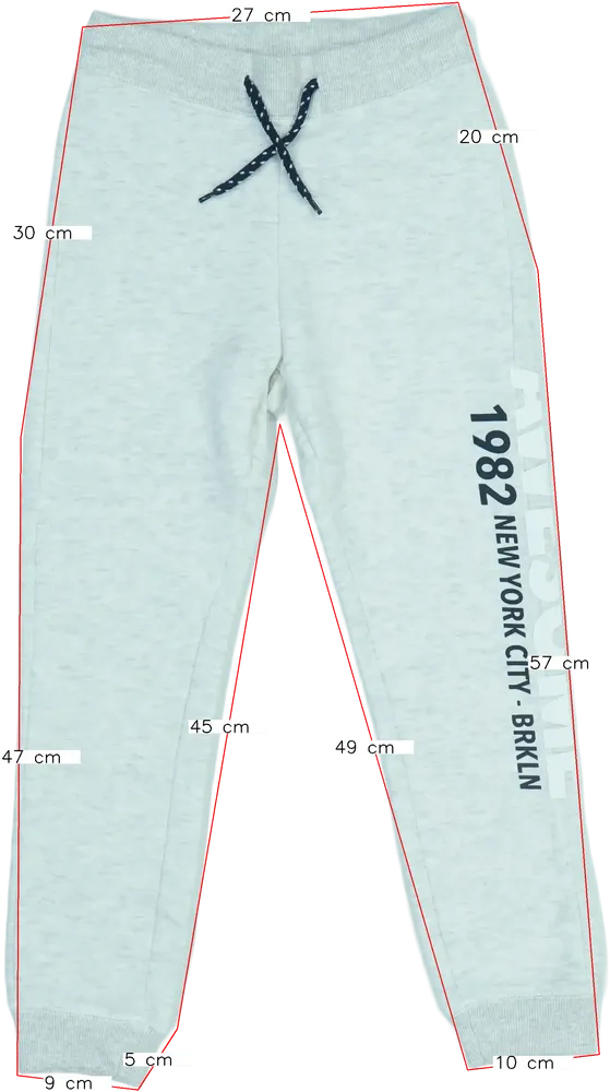 Szürke DopoDopo Melegítőnadrág EU 122 / UK 7 év / US 7 év/M